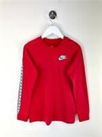 New Nike Boys Long Sleeve Tape Tee DO3770-657