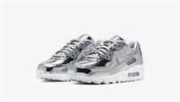 NIKE AIR MAX 90 SP: CQ6639 001: CHROME / PURE PLATINUM: UK 8.5