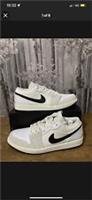 NIKE AIR JORDAN 1 LOW ASTROGRABBER CREAM/BLACK MENS SIZE UK14 EU49.5 DC3533-100