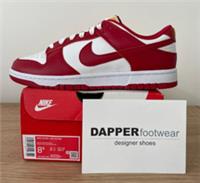 Nike Mens Dunk Low Retro, Size 7.5 UK, Gym Red Trainers DD1391 602
