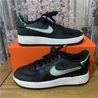 nike air force 1 /1 (gs) unisex size uk5.5 eu38.5 us 6y DH7341-001 black