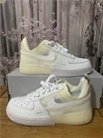 Nike air force 1 react adults unisex size uk5.5 eu38.5 dh7615-100 white