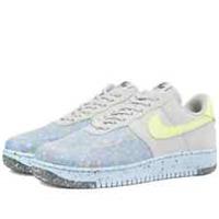 NIKE AIR FORCE 1 CRATER: CT1986 001: PLATINUM/ BARELY VOLT: UK 5 - EUR 38.5