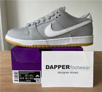 Nike SB Mens Dunk Low Pro, Size 8 UK, Wolf Grey Trainers DV5464 001