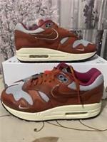 Nike Air Max 1 Patta adults UK 3.5 EUR 36 US 4 Dark Russet DO9549-200