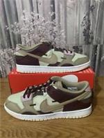nike dunk low scrap mens size UK 11 EU 46 US 12 dh7450-100 light stone