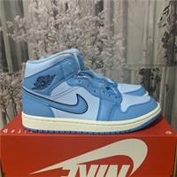 Nike Jordan 1 Mid SE Ice Blue Women's Size UK 4.5 EU 38 US 7 DV1302-400