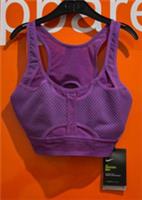 Nike Swoosh Training Bra, Dri Fit, Medium Support,Purple, Size XS, RRP £43, SF/
