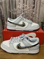 nike dunk low 3d swoosh adults unisex size uk 7 eu 41 us 8 dv6482-100
