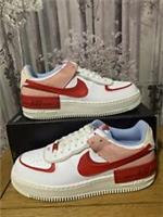 Womens Nike Air Force 1 Shadow Size UK 9 EUR 44 US 11.5 CI0919 108 White/Red
