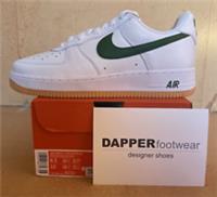 Nike Air Force 1, Size 7.5 UK, Forest Green Trainers FD7039 101
