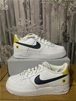 Nike Air Force 1 (GS) Youth Trainers Size UK 6 EU 40 US 7Y White (DM0983 100)