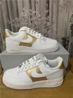 Nike Air Force 1 Low White Bronze Womens Size UK 7 EUR 41 US 9.5 DD8959-105