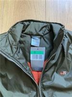 Nike Swoosh Vintage Womans XL Size Green Transit Pass 365 Full Zip Gilet w Logos - XL Regular
