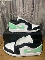 Nike Air Jordan 1 Low Men’s Size UK 10 EUR 45 US 11 White/black Green