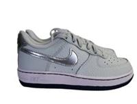 Nike Force 1 Platinum Silver Pre School Kids Size UK 10 EU 27.5 REF TRS