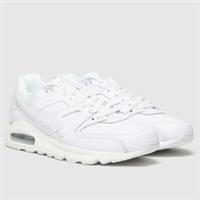 NIKE AIR MAX COMMAND WHITE LEATHER TRAINERS SIZE 12