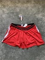 Nike Sphere Dry Fit Womans XL W36 Red Lycra Short Tennis Skirt NWT