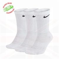 NIKE socks Men Women 3 Pairs Lightweight Crew Ankle Cotton Socks Sports 3 Pairs - L Regular