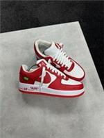 Nike Louis Vuitton Air Force 1 Low Red UK8 US8.5