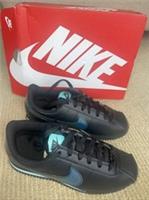 Nike Cortez Basic Baby Dragon Gs In Black/blue Size Uk 4.5 Brand New In Box