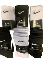 Nike Everyday Dri-Fit Mens Womens Crew Socks Cushioned Gym Sports Socks Quality - L Regular