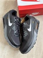 Nike Air Max 90 NN GS Black White Gold Size UK 6 EU 40 - Brand New £