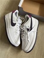 Nike Air Force 1 Low GS White Purple Fuchsia Size UK 6 EU 40 - Brand New ?