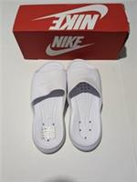 NIKE Victori One Shower Slides Womens EU 40.5 UK 6.5 White EX DISPLAY