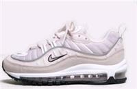 Nike Airmax 98 Women Pink White Lace Up Trainers Size UK 4.5 REF V 003