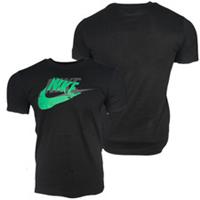 Nike Mens T shirt New Black Cotton Size L Athletic Gym Casual Top New - L Regular