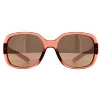 Nike Sunglasses Audacious S FD5094 668 Fossil Rose Rose Gold Mirror