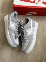 Nike Air Force 1 GS Wolf Grey Pure Platinum White Size UK 5.5 - Brand New 📦