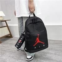 NIKE AIR JORDAN Sports BackpackTravel Rucksack with Adjustable Shoulder Straps