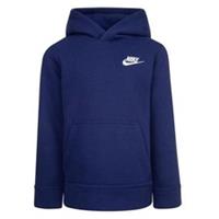 Nike Kids Age 6-7 Cotton Fleece Hooded Top Navy Sweatshirt Hoodie hoody