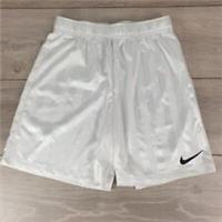 Nike Dri Fit Kids Football Shorts 12 - 13 Yrs White