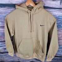 Nike Hoodie Tan Medium New - M Regular