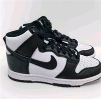 Nike Dunk High Black White Trainers Womens Size UK 4 EU 37.5 REF DHW