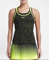 Nike Women's Court Dry Slam Tennis Tank 801142 010 Size L - L Regular