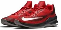 Nike Men's Air Max Infuriate Low Basketball Shoe Trainers 852457 600 UK 6