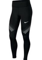 Nike Women's Fast Graphic Running Tight BQ1063 010 Size L / S - L / S Regular