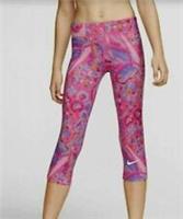 NIKE Girls ONE TIGHT CAPRI CJ7031-639 Size M (10 -12 YRS )