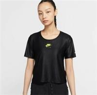 Nike Women's Air Short Sheen T Shirt DJ0909 010 Size M / S