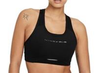 Nike Women's Air Swoosh Medium Support Pad Reflective Bra DR5704 010 Size L/ M - M Regular