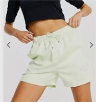 Nike Women s Air Woven Shorts Green DR6157 303 Size L/ M