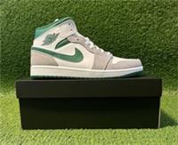 Nike Air Jordan 1 Grey Green UK 9