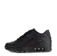 Nike Junior Air Max 90 Leather SE Trainers in Black & Dark Grey