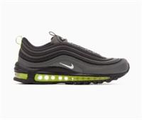 Nike Air Max 97 Casual Shoes Black /Grey /Green NEW. BOX HAS NO LID