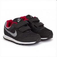 Nike MD Runner (TDV trainers Shoes School elastic Velco Kids School Infant Black