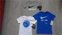 BOYS ASSORTED NIKE T-SHIRTS - JDI - NIKE AIR - NIKE GEO - AGES 4YRS TO 7YRS